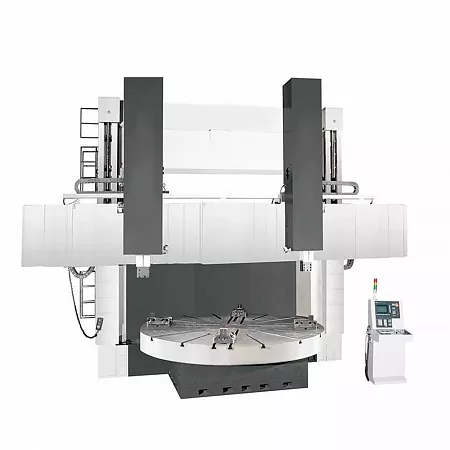 Двухстоечный вертикальный токарно-карусельный станок с ЧПУ Oturn CK5235x20/20