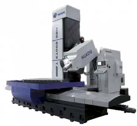 Шестиосевые горизонтальные фрезерно-расточные обрабатывающие центры HUADU HBS200T2T