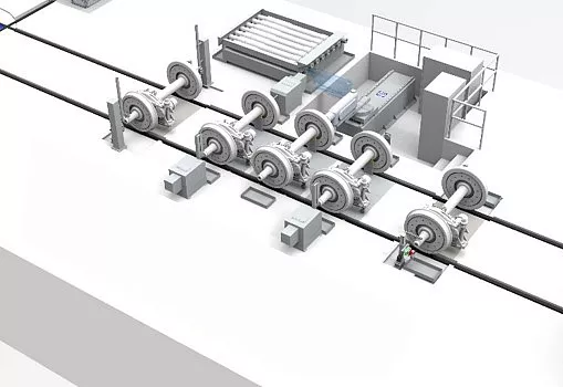 Интеллектуальная модернизация производственной линии по обслуживанию колесных пар Uni.RW
